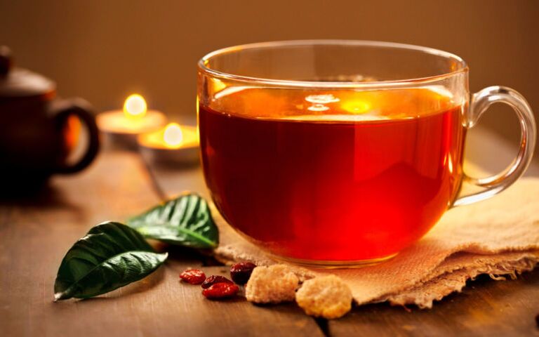 Чај без шећера је дозвољено пиће у менију исхране за пиће